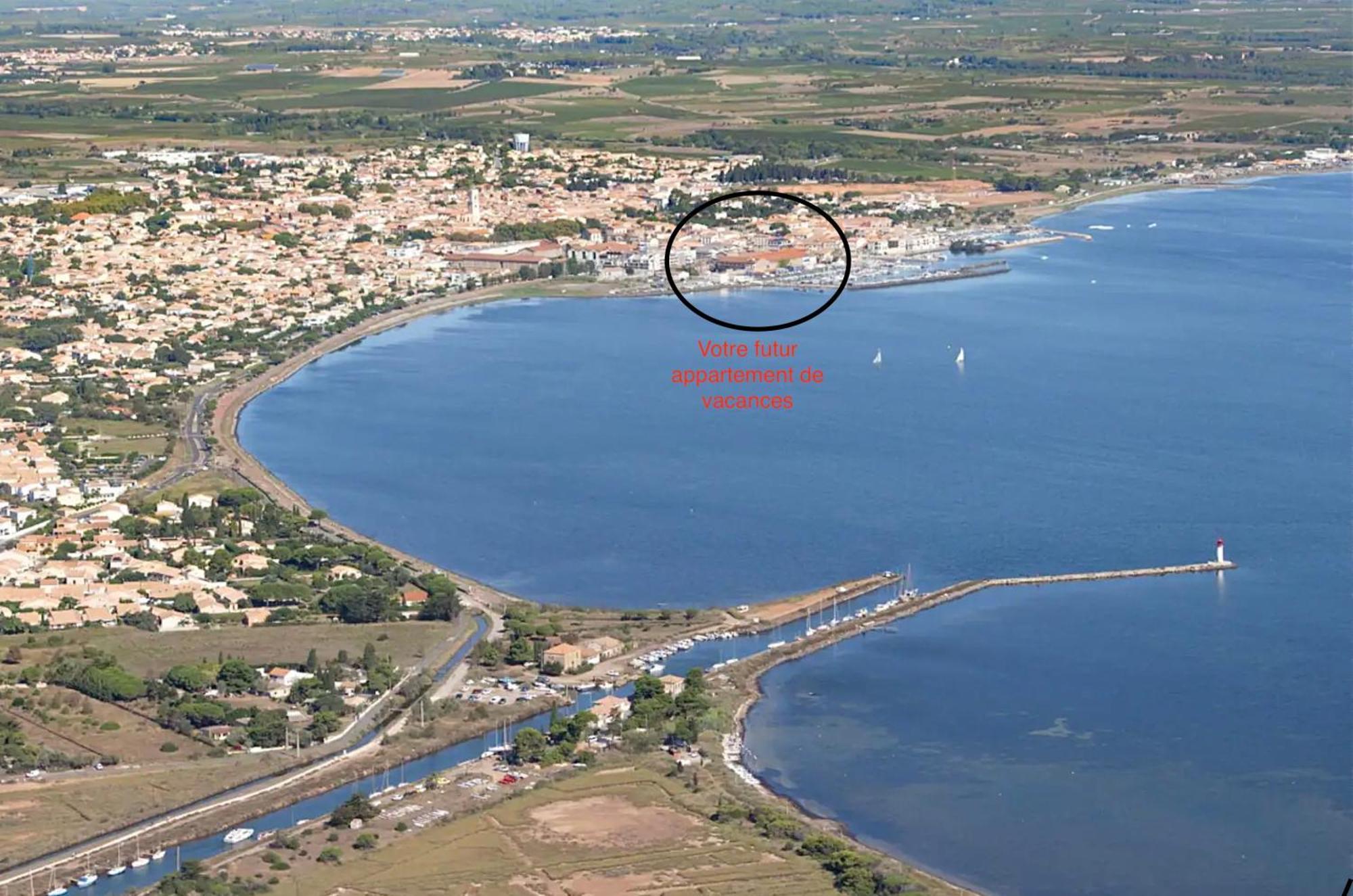 Un Endroit De Reve Apartment Marseillan  Bagian luar foto